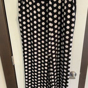Michael Khors polka dot pull on pants.